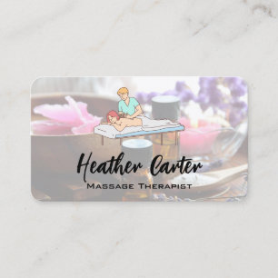 Massage-Spa   Gesundheit  Visitenkarte