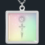 *~* Massage Sun Woman - Moon Nirvana Yoga Reiki Versilberte Kette<br><div class="desc">Energy Enhanced Square Silver Plate Metaphysische Spirituelle New Age Halskette. JEWELRY MIT VORSICHT (R) - Energetisch Enhanced Juwelier. Seit 2001 habe ich als beruflicher spiritueller Energiehelfer den Power der Heilabsicht gelernt, entwickelt und genutzt. Alle meine JEWELRY MIT ABSICHT (R) tragen die heilende Energie der positiven Manifestation. Dieser JEWELRY ist bereit,...</div>