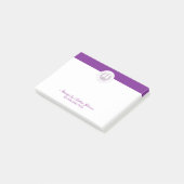 Massage-Thema Post-it Klebezettel (angewinkelt)