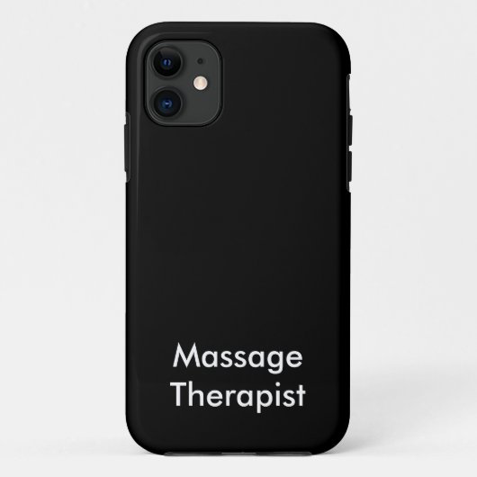 Massage-Therapeut Case-Mate iPhone Hülle (Rückseite)