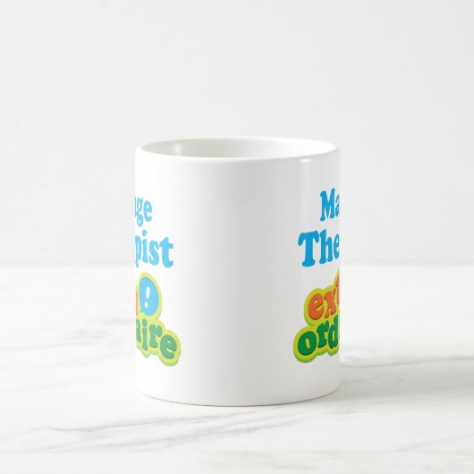 Massage-Therapeut-Extraordinaire Geschenk-Idee Kaffeetasse (Mittel)