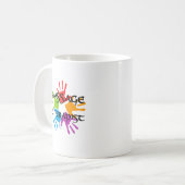 Massage-Therapeut Kaffeetasse (Vorderseite Links)