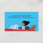 Massage-Therapeut-Karte 1 Visitenkarte (Rückseite)