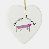 Massage-Therapeut Keramikornament (Rechts)