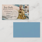 Massage-Therapeut-Massageöl Visitenkarte (Vorne/Hinten)