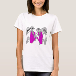 Massage-Therapeut ROSA Handentwurf T-Shirt