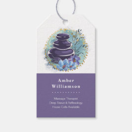 Massage Therapeut Salon Wellness-Center Stylist Ze Geschenkanhänger