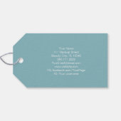 Massage Therapeut Salon Wellness-Center Stylist Ze Geschenkanhänger (Rückseite Horizontal)