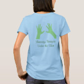 Massage-Therapeut-Shirt T-Shirt (Rückseite)