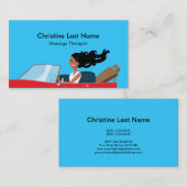 Massage-Therapeut-Spaß-Geschäfts-Karte 3 Visitenkarte (Vorne/Hinten)