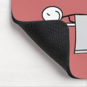 Massage-Therapeut-Stock-Person Mousepad (Ecke)