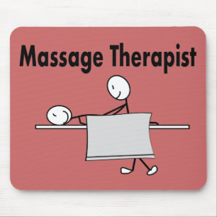 Massage-Therapeut-Stock-Person Mousepad