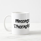 Massage-Therapeut-Tasse Kaffeetasse (Links)