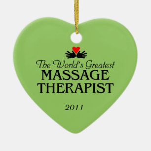 Massage-Therapeut-Verzierung Keramik Ornament