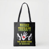 Massage Therapie älteste Form der Medizin Funny Ge Tasche (Vorderseite)