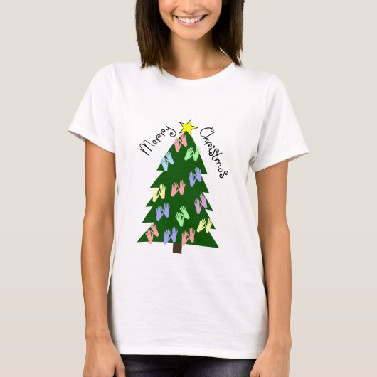 Massage-Therapie FROHE WEIHNACHTEN Geschenke T-Shirt (Vorderseite)