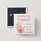 Massage-Therapie gekneteter Knopf Button (Vorne & Hinten)