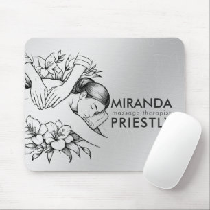 Massage-Therapie Heilende Hände Energie Spa Wellne Mousepad