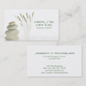 Massage-Therapie-heilende Visitenkarte (Vorne/Hinten)