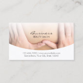 Massage Therapie Salon WELLNESS-CENTER Ernennung Terminkarte (Vorderseite)