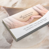 Massage Therapie Salon WELLNESS-CENTER Ernennung Terminkarte