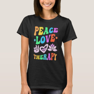 MASSAGE THERAPIE Team Gym Crew Therapist Squad Rel T-Shirt