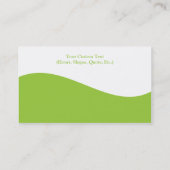 Massage-Therapie-Visitenkarten Visitenkarte (Rückseite)