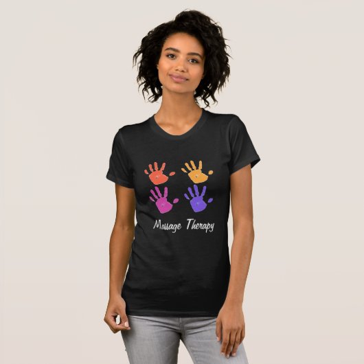 Massage-Therapiedamen-Shirt DK T-Shirt (Vorne ganz)