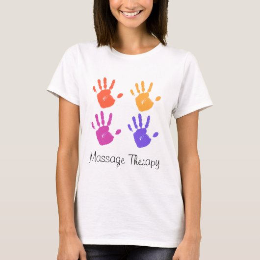 Massage-Therapiedamen-Shirt T-Shirt (Vorderseite)