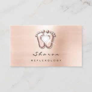 Massage-Therapiereflexology-Therapeut-sozial-Rose Visitenkarte