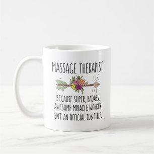 Massage Therapist Gift Thank You Apprection Gift Kaffeetasse