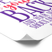 Massage Therapist Massage-Therapie habe ich Got Poster (Ecke)