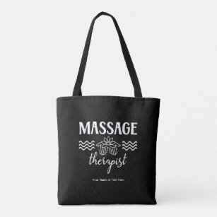 Massage Therapist Salon Klinik Lotus Hände Tasche