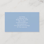 Massage Therapist Salon Spa Stylist Zen Stones Visitenkarte (Rückseite)