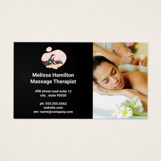 Massage Therapist | Spa Logo (Vorderseite)