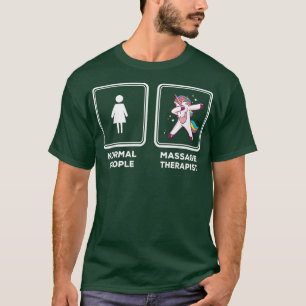 Massage Therapist Unicorn Massage Therapy T-Shirt