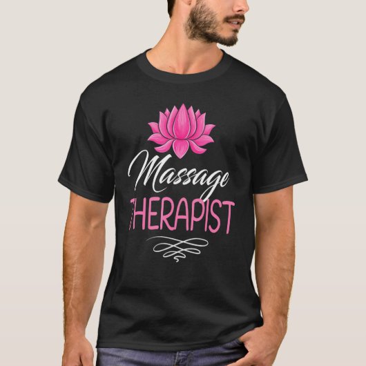 Massage Therapist Wellness-Center Massage Therapie T-Shirt (Vorderseite)