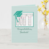 Massage Therapy Abschluss Glückwünsche, MT mit Karte (Gelbe Blume)