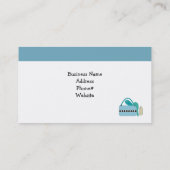 Massage Therapy Business Card Visitenkarte (Rückseite)