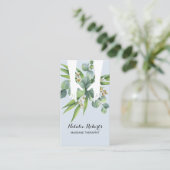 Massage Therapy Heilung Hände Botanische Gesundhei Visitenkarte (Stehend Vorderseite)