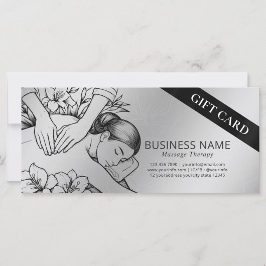 Massage Therapy Heilung Hände Energie Wellness-Cen (Vorderseite)