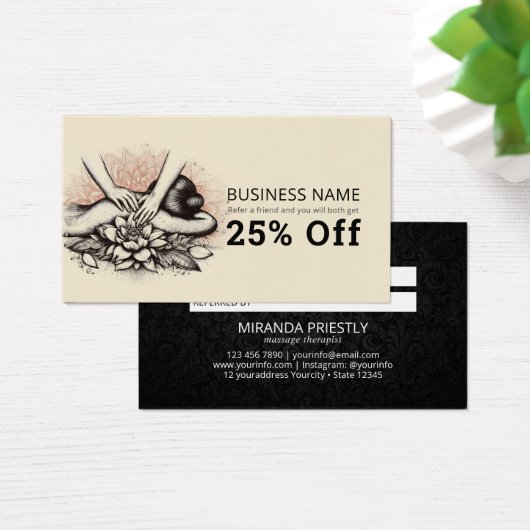 Massage Therapy Heilung Hände Energie Wellness-Cen (Schreibtisch)