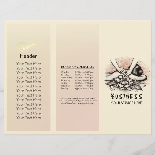 Massage Therapy Heilung Hände Energie Wellness-Cen (Vorderseite)