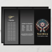 Massage Therapy Heilung Hände Energie Wellness-Cen (Vorne/Hinten)