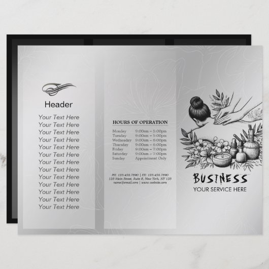 Massage Therapy Heilung Hände Energie Wellness-Cen (Vorne/Hinten)