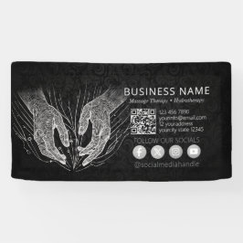 Massage Therapy Heilung Hände Energie Wellness-Cen Banner