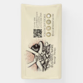 Massage Therapy Heilung Hände Energie Wellness-Cen Banner (Vertikal)