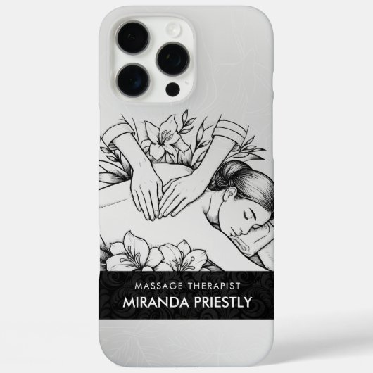 Massage Therapy Heilung Hände Energie Wellness-Cen Case-Mate iPhone Hülle (Rückseite)