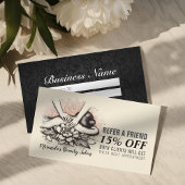 Massage Therapy Heilung Hände Energie Wellness-Cen Empfehlungskarte