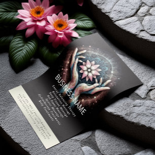 Massage Therapy Heilung Hände Energie Wellness-Cen Flyer